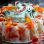 A close up of Halloween jello