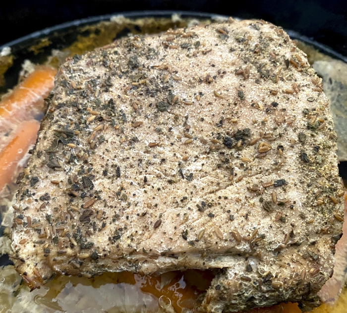 Slow cooker pork ready to eat