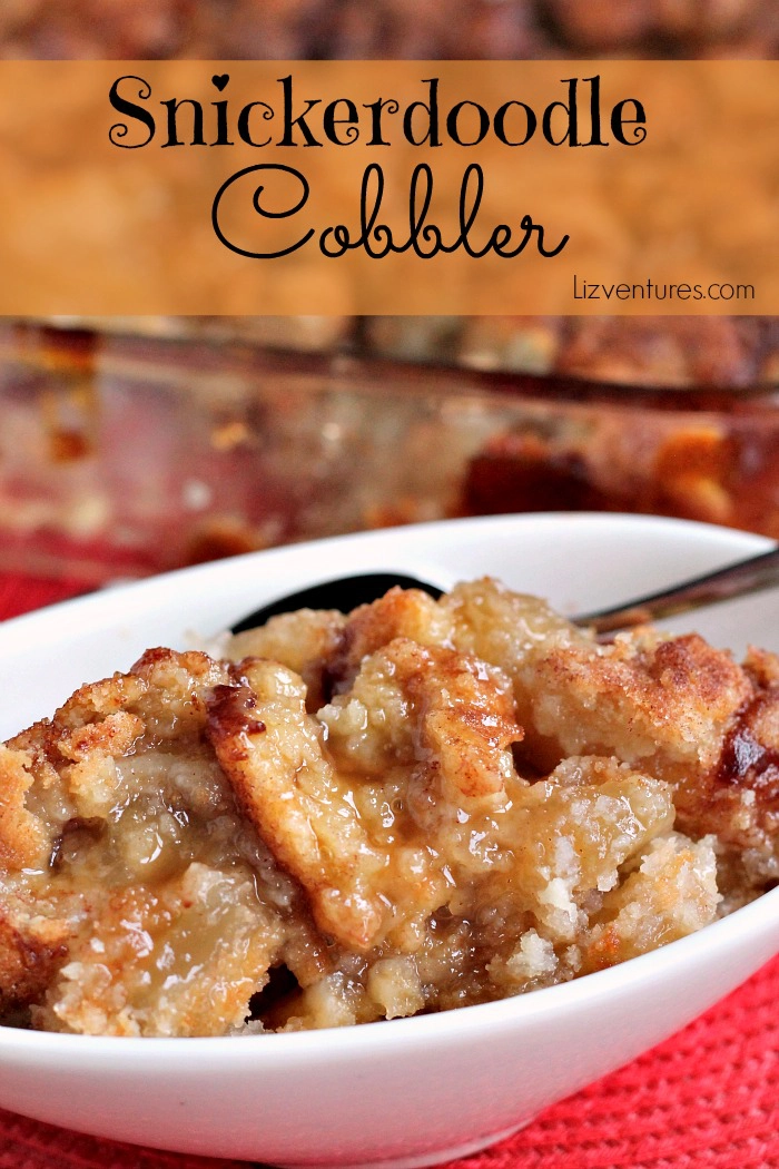 Snickerdoodle Cobbler