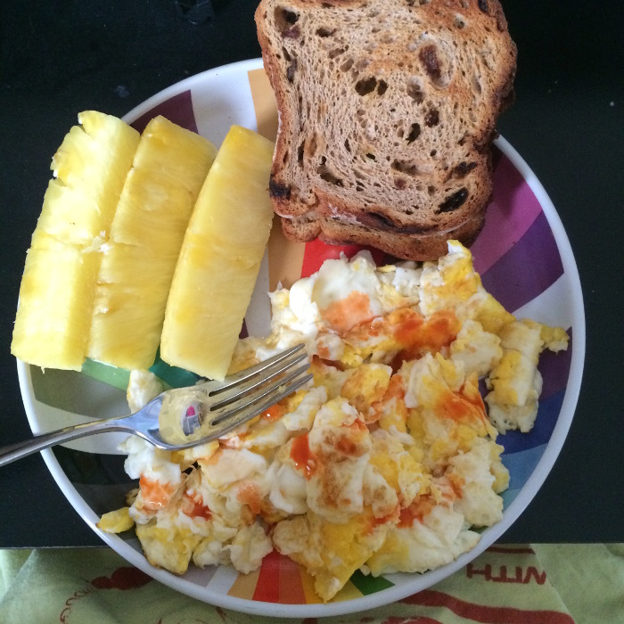 Competition prep breakfast