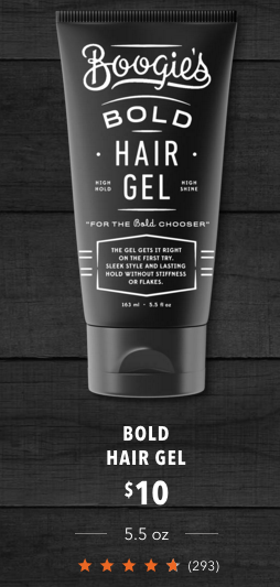 Dollar Shave Club Boogie's Bold Hair Gel Screenshot