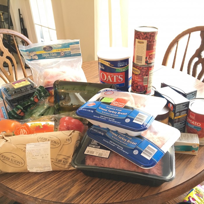 Grocery haul