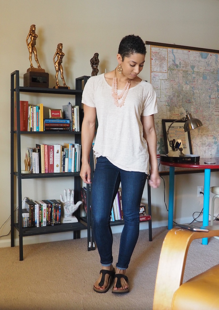 Orvis Twist Neck Linen Easy Tee