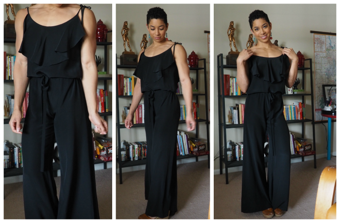 thredUP black jumpsuit