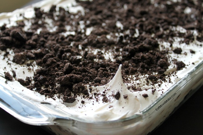  oreo  dessert with cream cheese cool whip