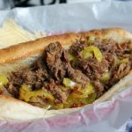 Italian beef sandwich