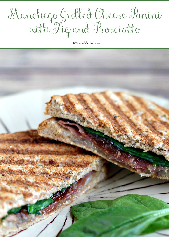 Grilled Cheese with Prosciutto Panini