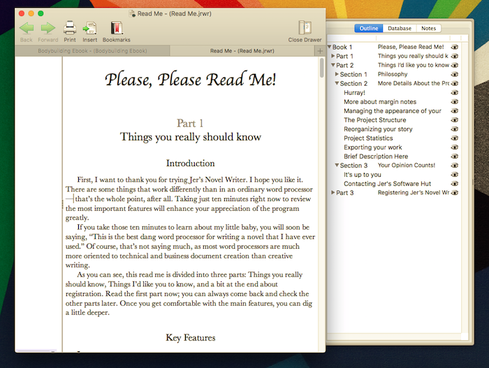 How to write an ebook: Jer's Novel Writer for ebook writing