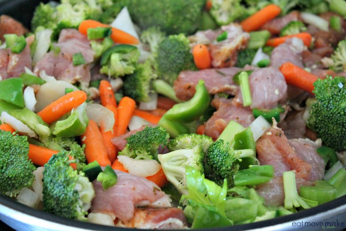 Pork Loin Stir Fry with Tender Marinated Pork - 30 Minute Meal!