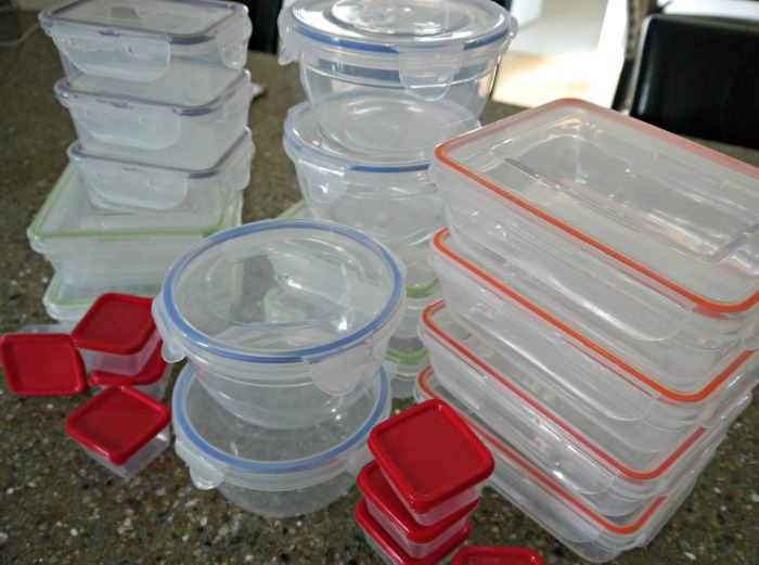 Family Dollar meal prep containers