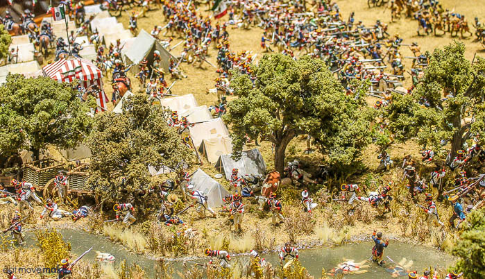 diorama of the battle of San Jacinto - The Bryan Museum