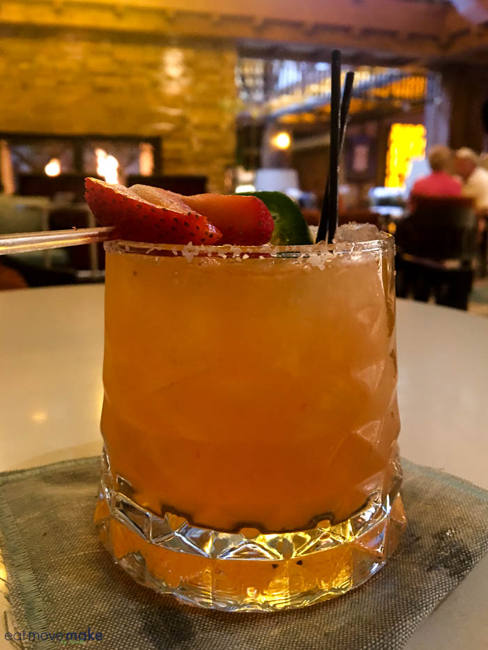 Bite Your Tongue cocktail at The L-Bar - L'Auberge