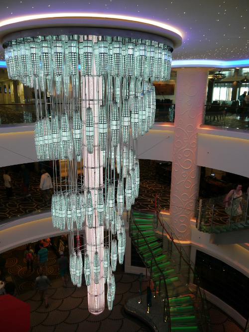 Norwegian Getaway chandelier