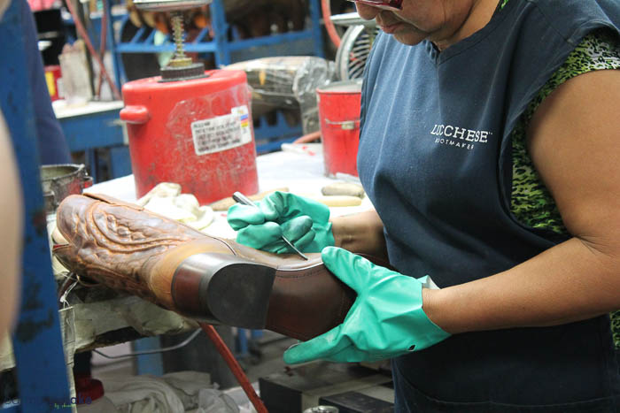 lucchese boots care