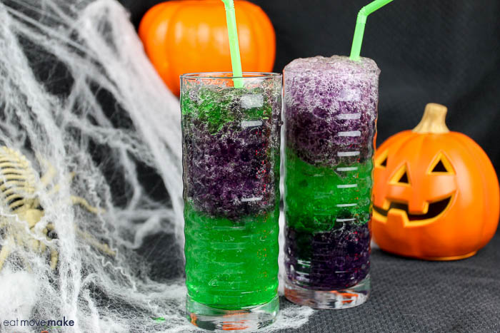Halloween jello drink