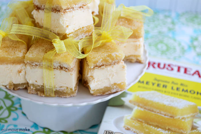 Lemon Ice Cream Sandwich Bars Tangy Lemon Cool Sweet