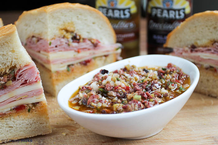 Olive Spread (Olive Salad) for Muffuletta Sandwiches