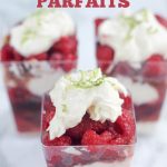 A close up of parfaits