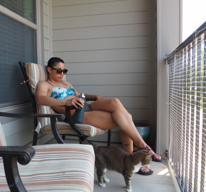 Prana bathing suit Ikenna bottom Merrow top