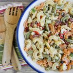 pasta salad in bowl