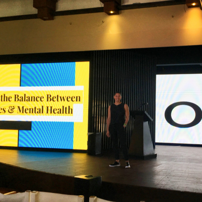 Finding the Balance Between Muscles and Mental Health Chanelle Smith