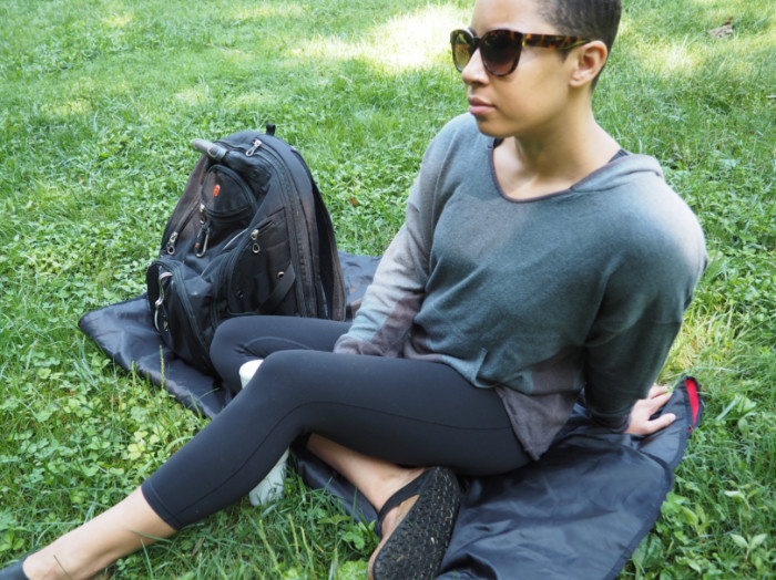 prAna Oberlie hoodie Transform capri