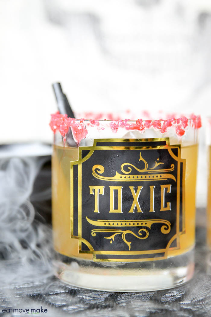 Toxic Tumbler Halloween Drinks (Strong Mixed Drinks for Whiskey Lovers