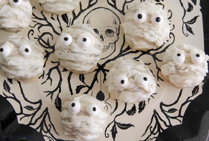 mummy bites for Halloween
