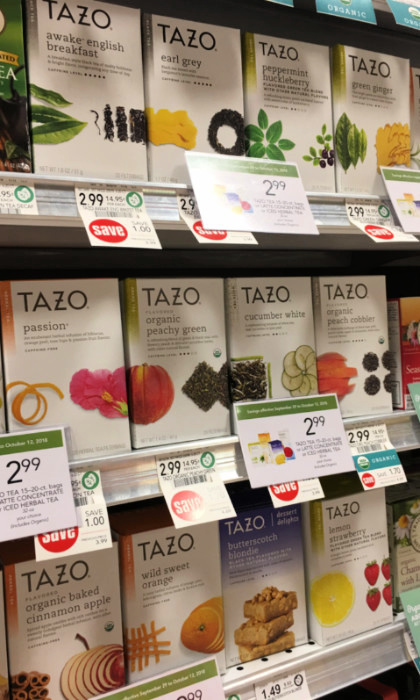 Tazo Tea at Publix