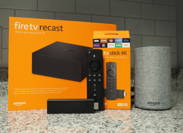 Amazon Fire TV Stick 4K and Amazon Fire TV Recast