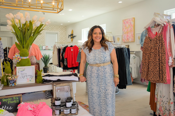 April Layton of Feathers Boutique