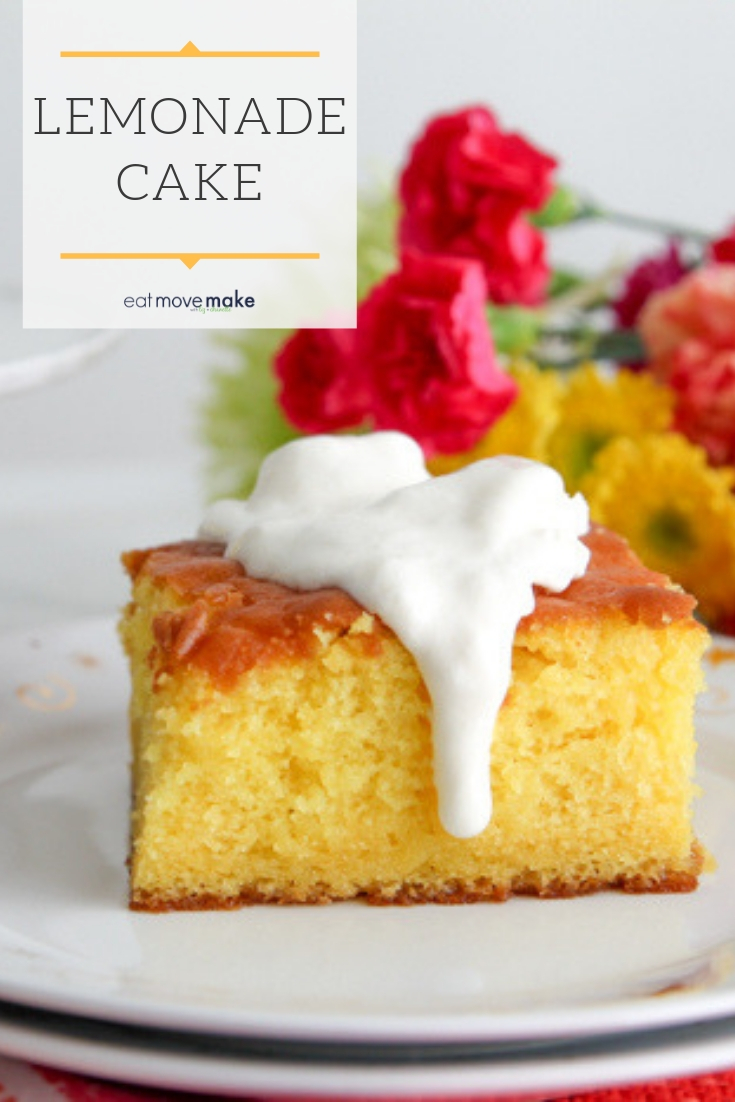 Lemonade Cake - Eat Move Make