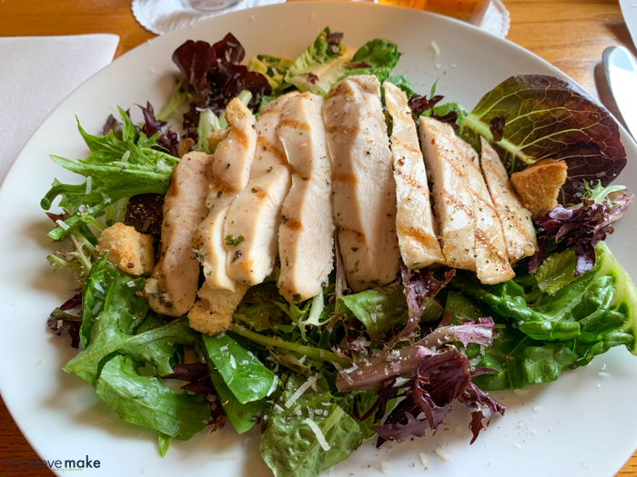 Simple Salad at Wolcott's - Southern Pines restaurants