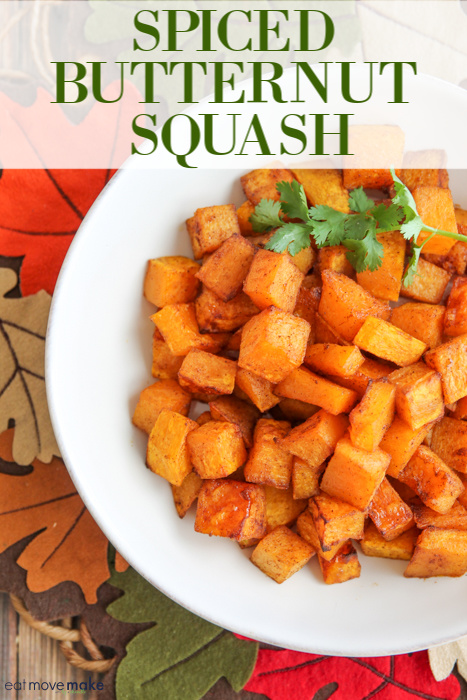 spiced butternut squash