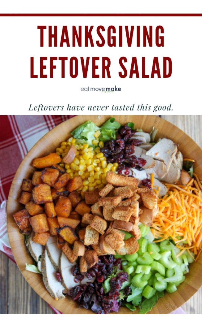 Thanksgiving Leftover Salad