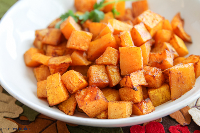 spiced butternut squash recipe - air fryer butternut squash