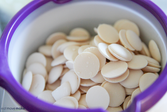 candy melts in candy melter