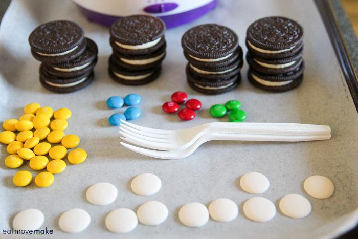 ingredients for polar bear cookies
