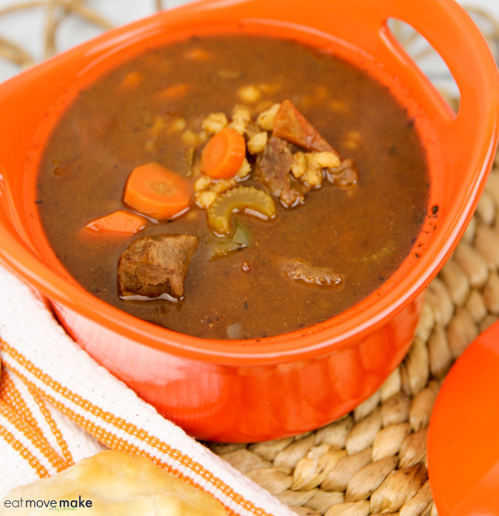 beef and barley soup recipe