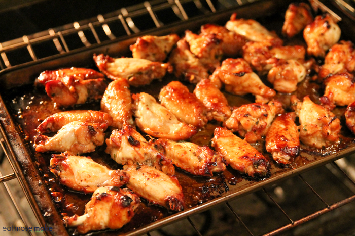 chicken wings in the oven