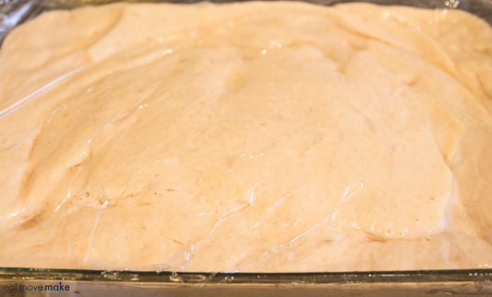 dough after rising