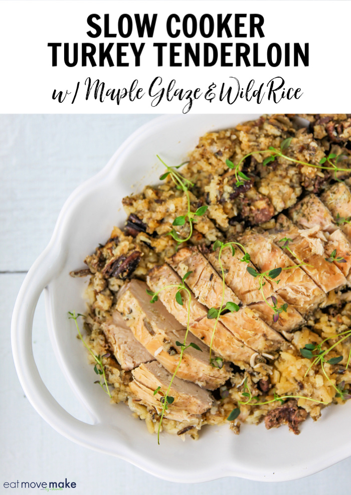 Slow Cooker Turkey Tenderloin With Maple Glaze And Wild Rice Recipe