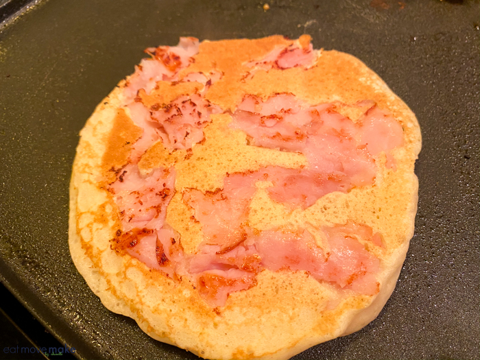 Smoked Ham Pancakes - Eat Move Make