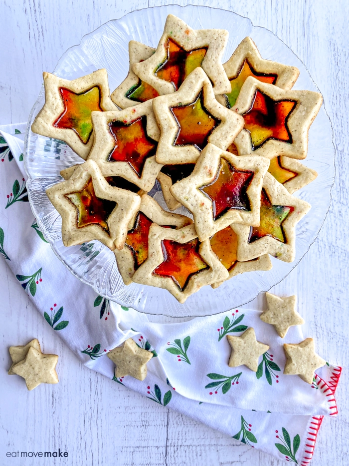 cookies on plate