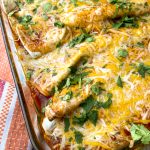 enchiladas with sauce