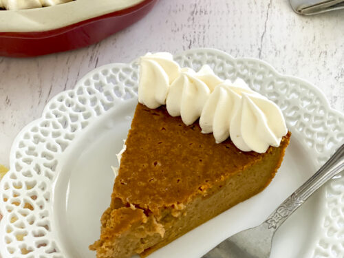 Impossible Pumpkin Pie - Eat Move Make