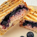 blueberry_brie panini on plate