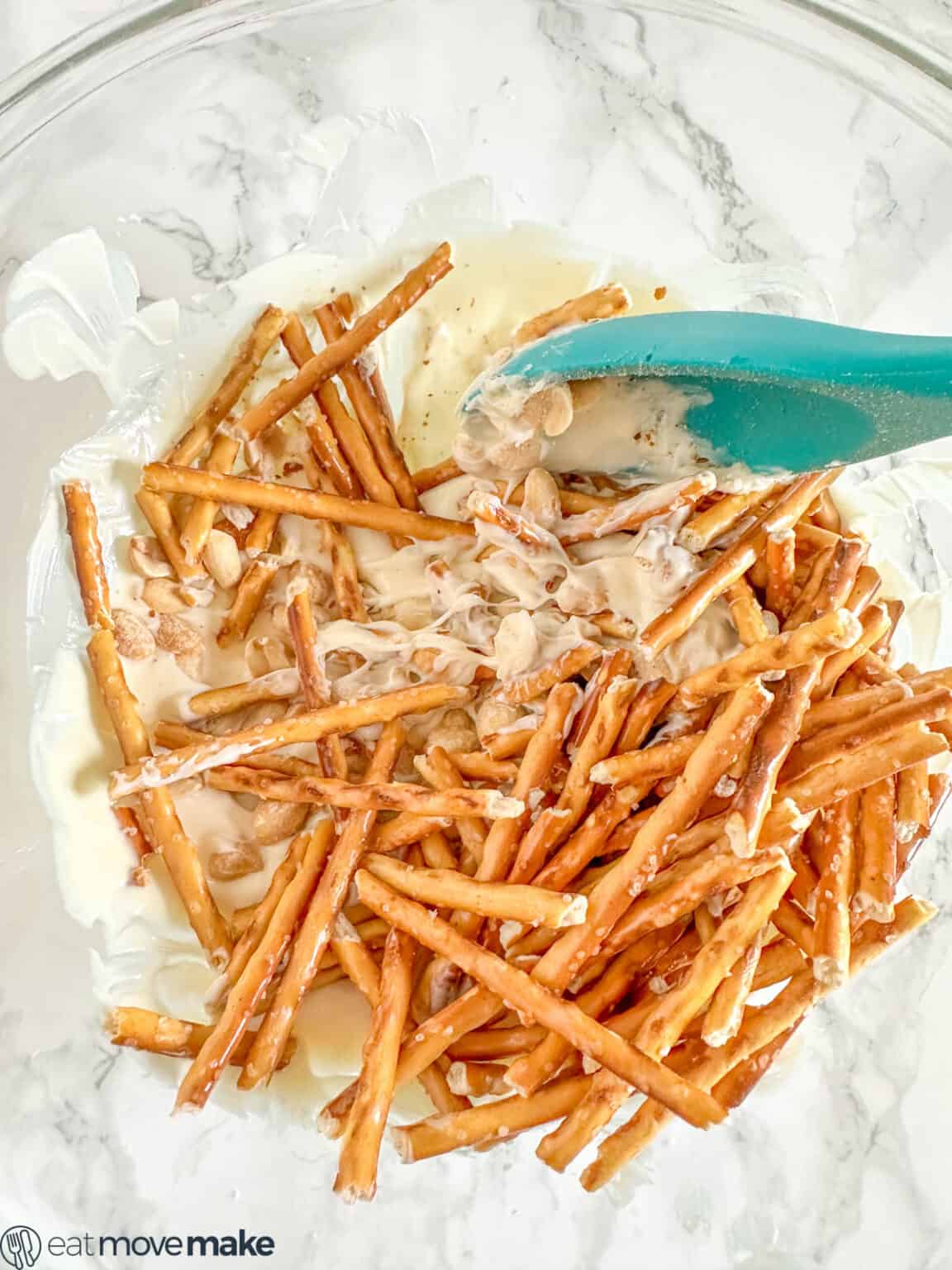 White Chocolate Haystacks Eat Move Make