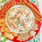 Little Debbie Christmas Tree Cake Dip.