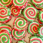 Christmas Pinwheel Cookies.